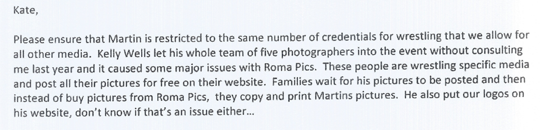 Text, letter